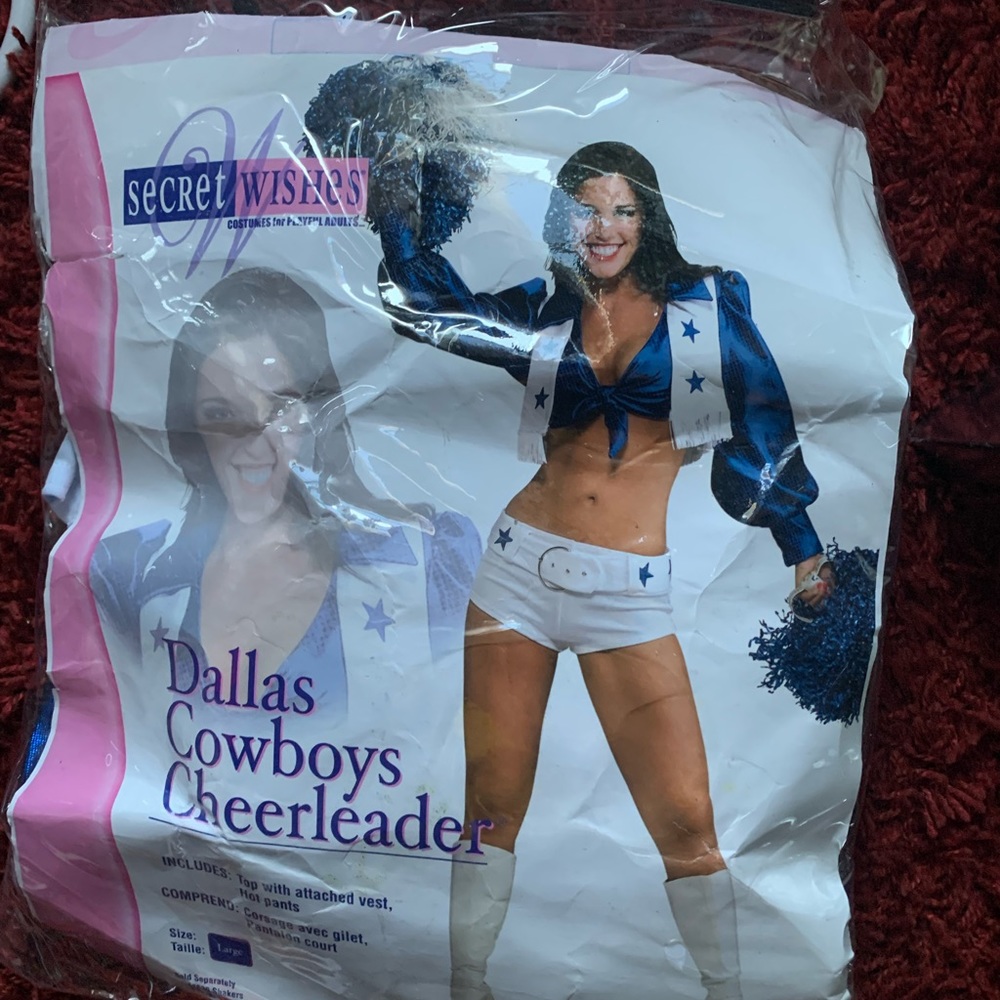 Dallas Cowboy costume woman’s size L